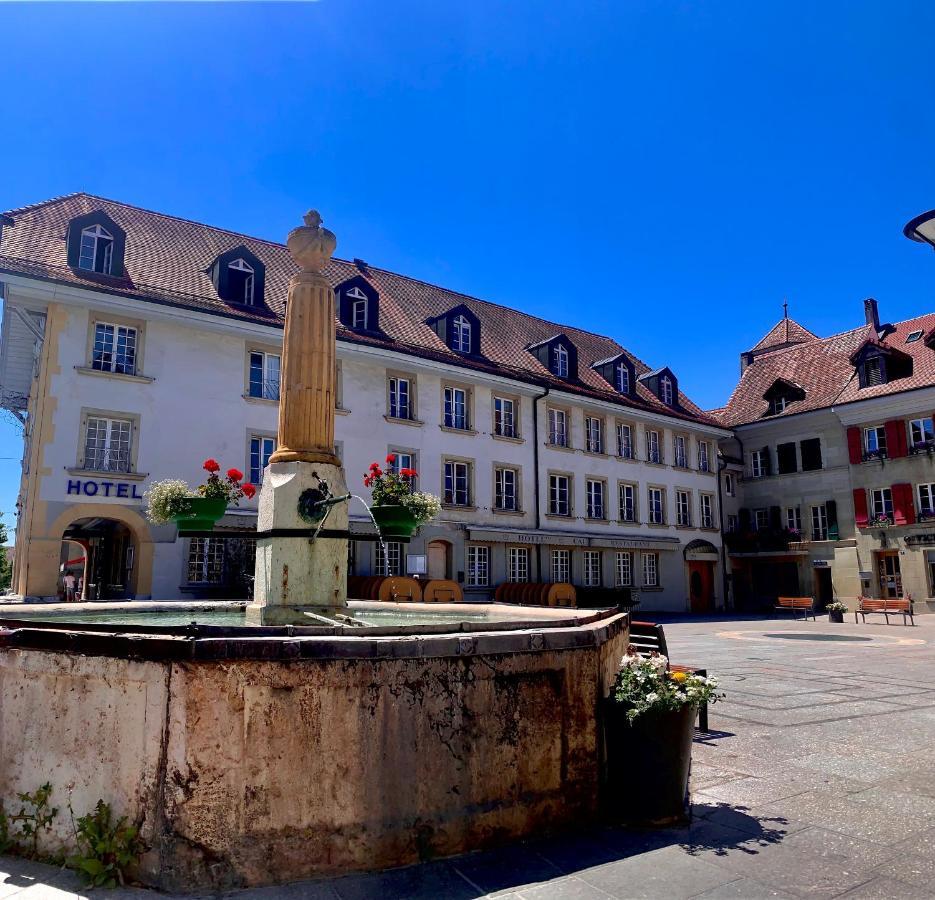 אבאנשס Swiss Hotel La Couronne מראה חיצוני תמונה